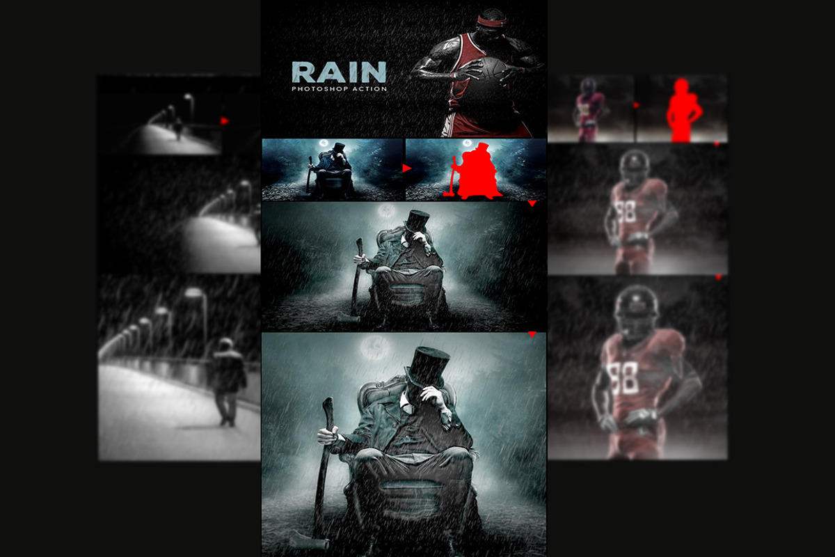 Rain - Photoshop Action, an Action Add-On by Lightdesigns (Photo 1 of 6)