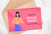 Support Breast Cancer Awareness, a Healthcare Illustration by Good Studio (Thumbnail 3 of 3)