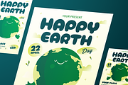 Happy Earth Day Flyer Set, a Flyer Template by Annora Studio (Thumbnail 2 of 6)