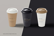 Disposable Coffee Cups Mockup, a Cups & Container Mockup by Wildfield Studio (Thumbnail 2 of 3)