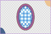 Retro Wavy Pattern Frames Vector Set, a Decorative Illustration by Gfx Expert Team (Thumbnail 7 of 10)