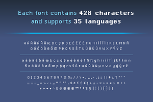 Standard Pixel Font 4 Styles