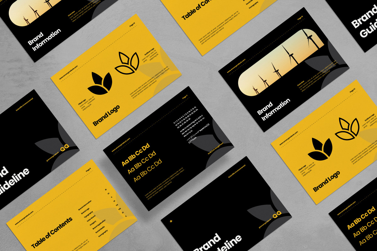 Scientific Brand Guideline, a Branding & Logo Template by productype1 (Photo 2 of 3)