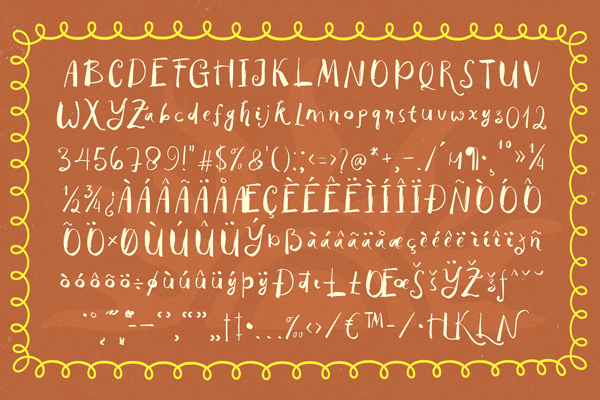 Blossom Olive Font Duo, a Handwritten Font by Haps Space (Photo 5 of 13)