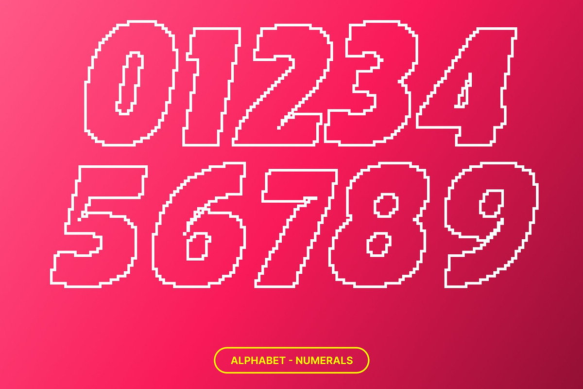 Chulpane Pixel, a Sans Serif Font by Craft Supply Co. (Photo 6 of 8)