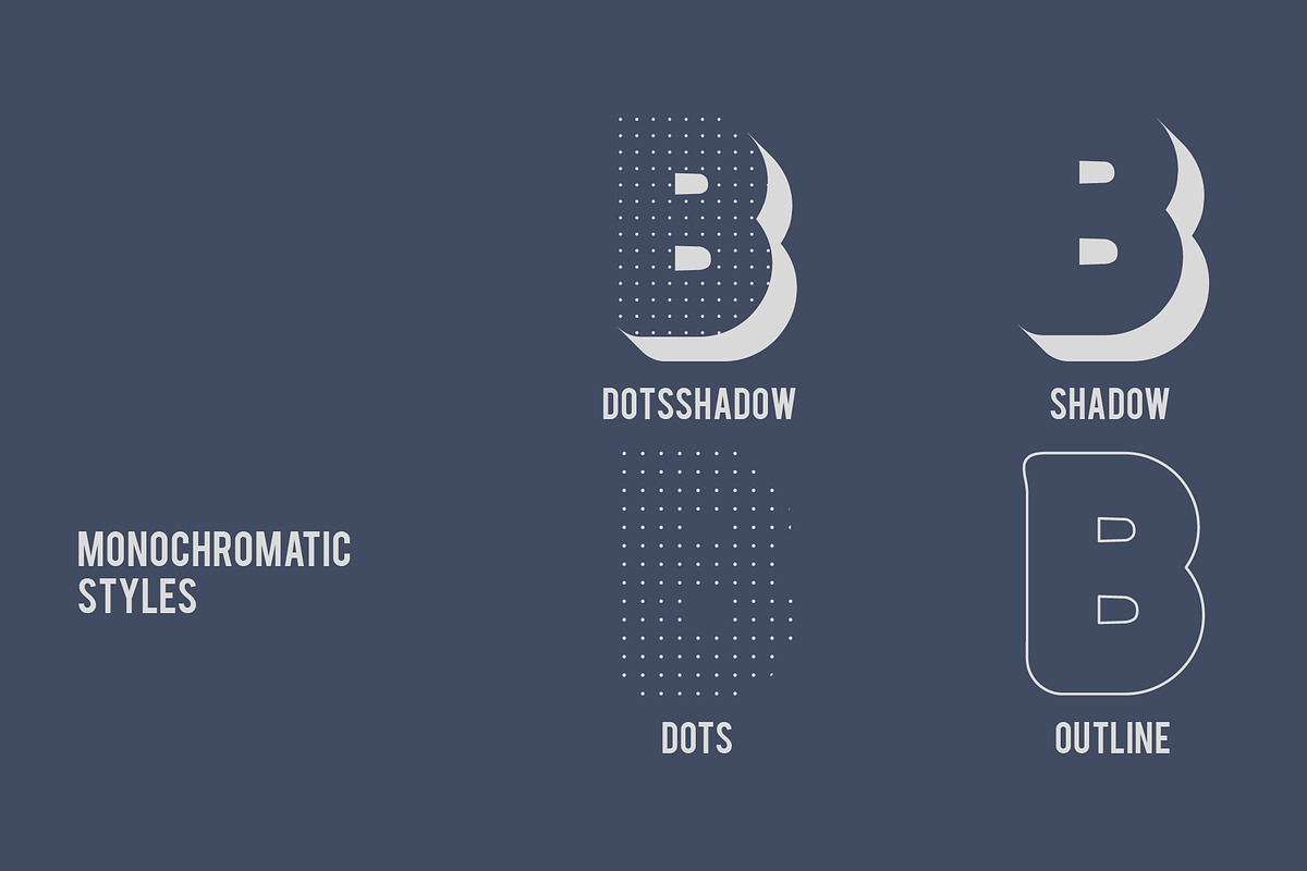 Baku - OTF color font, a Sans Serif Font by Pixnugget (Photo 5 of 9)