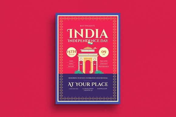 India Indepence Flyer