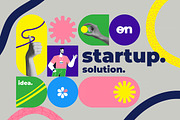Geometric Infographics Design, an Object Illustration by Creative Graphics (Thumbnail 9 of 10)