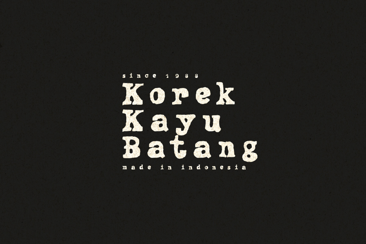 Matches Typeface, a Serif Font by giemons™ (Photo 2 of 6)
