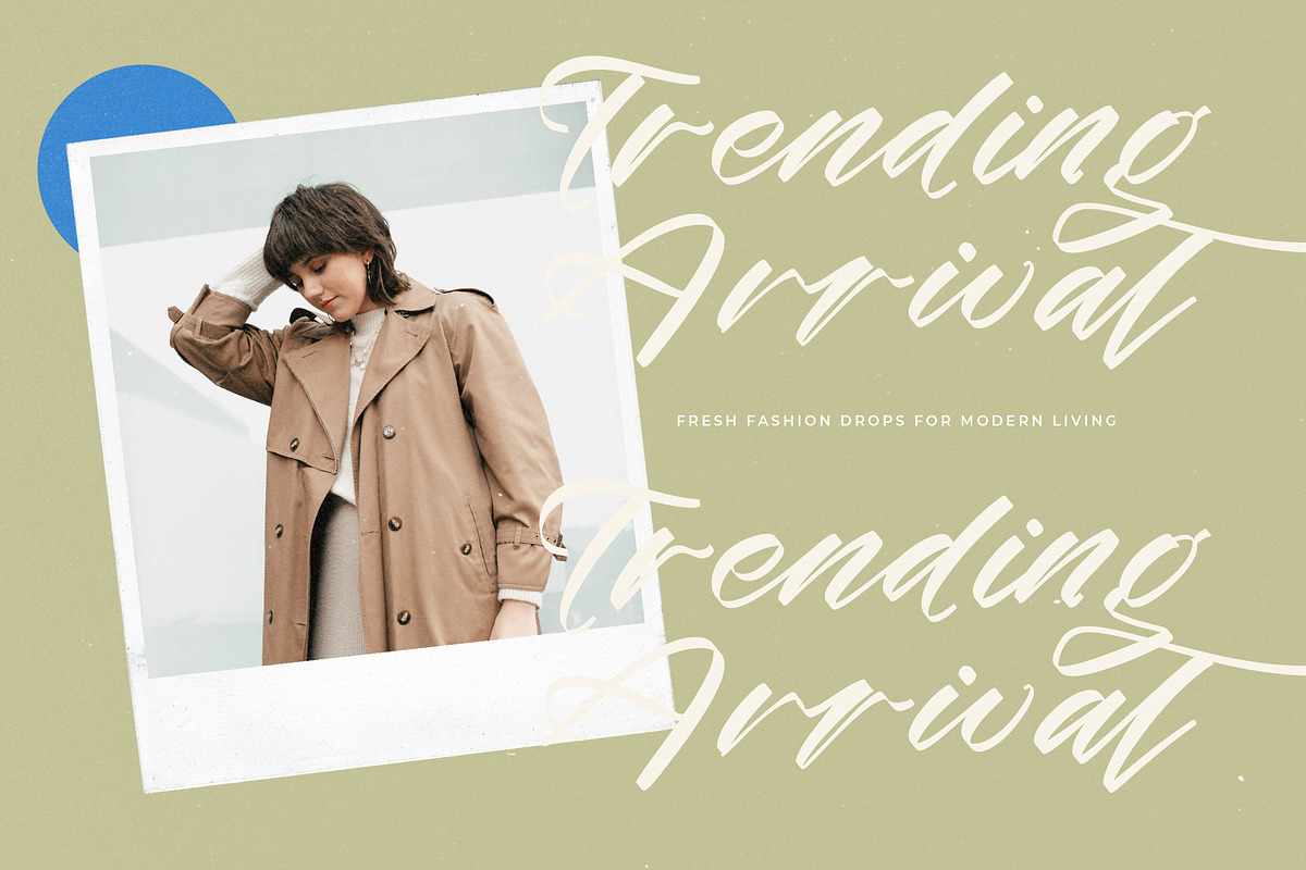 Melifates Modern Elegant Handwritten, a Script Font by stylishtype.co (Photo 10 of 20)