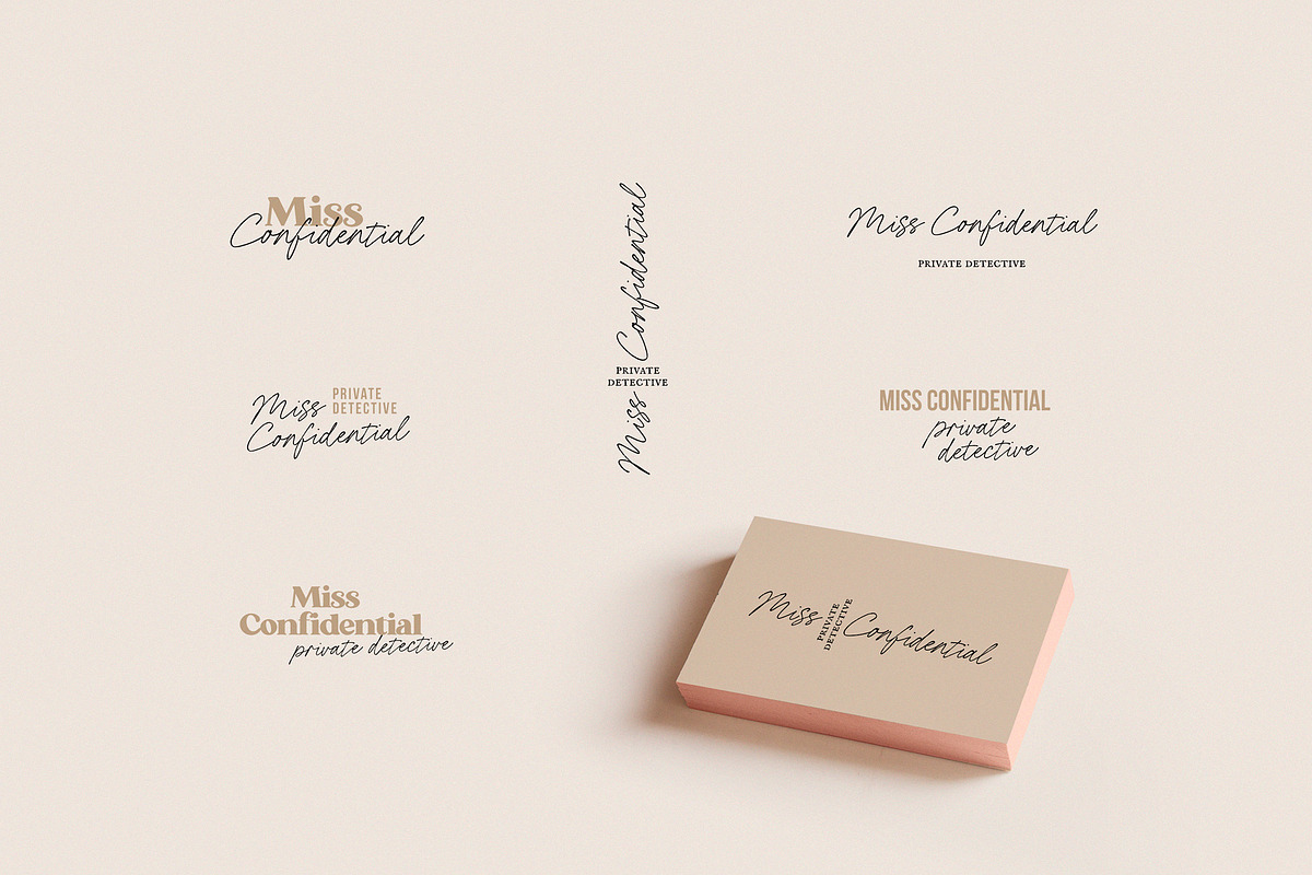 Miss Confidential handwritten font, a Handwritten Font by Minna Kaario (Photo 3 of 13)
