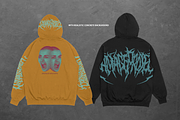 Realistic Hoodie 2 Mockup, a Hoody Mockup by Uncentrifuged Pressure (Thumbnail 5 of 7)