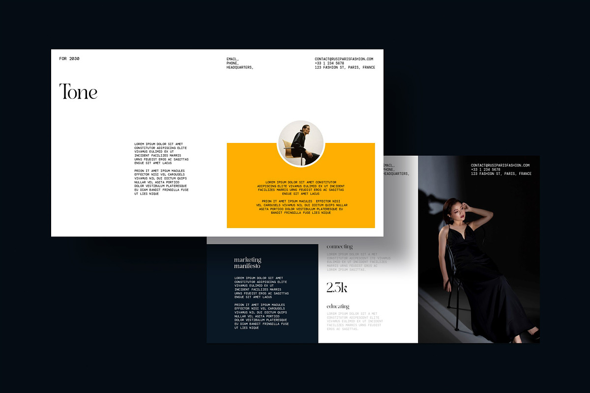 Rusi Marketing Plan Template preview 2