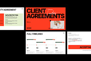 Client Agreement Presentation Deck, a Presentation Template by Templeste (Thumbnail 4 of 6)