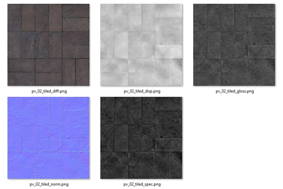 Brown granite pavement, a Textures & Material 3D Model by happy brush (Photo 7 of 7)