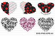 Valentines Day SVG Bundle 500 Design, an Object Graphic by D2PUTRI (Thumbnail 28 of 31)