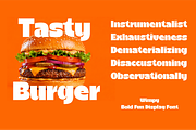 Wimpy Bold Fun Display Font, a Sans Serif Font by PeanutButter Type (Thumbnail 3 of 5)