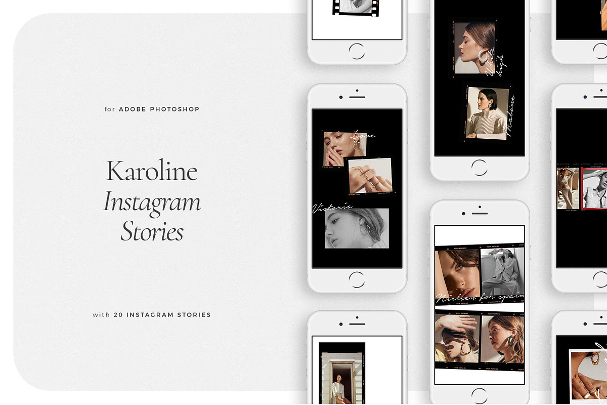 KAROLINE Instagram Stories, a Social Media Template by Aprilea (Photo 1 of 7)