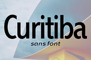 Curitiba - Sans Font, a Sans Serif Font by Minhocossauro Emporium (Thumbnail 1 of 6)