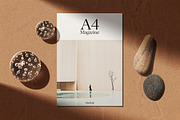 A4 Magazine Mockup Kit, a Print Template by Mint Actions (Thumbnail 2 of 10)