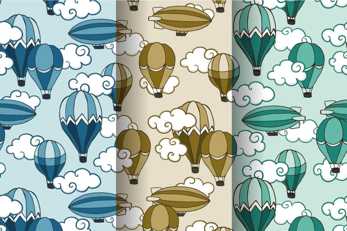 Balloons, a Pattern Graphic by merion_merion (Photo 3 of 3)