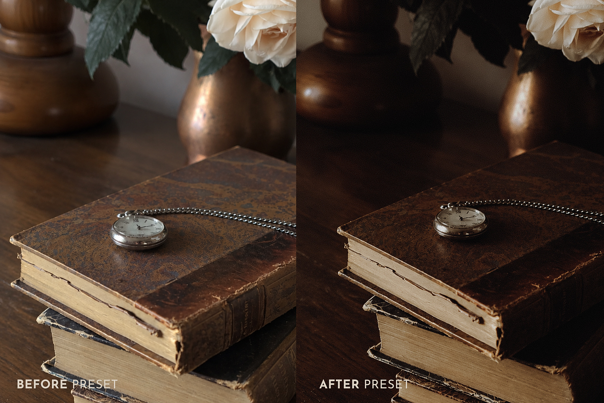 Dark Academia Lightroom Presets, a Preset Add-On by Oak Digital Studios (Photo 7 of 11)