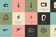 Midcentury Modern SVG Icons, an Outline Icon by Pacific Modern Art (Thumbnail 9 of 9)