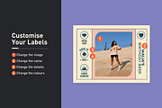 Malia Bottle Label Template, a Stationery Template by Mountain Folk Creative (Thumbnail 4 of 5)