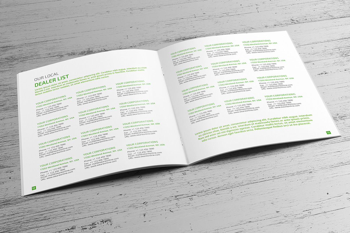 Renewable Energy Square Brochure, a Brochure Template by design_pick (Photo 11 of 13)