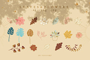 Celestial Fall Abstract Set, a Decorative Illustration by NassyArt (Thumbnail 5 of 11)