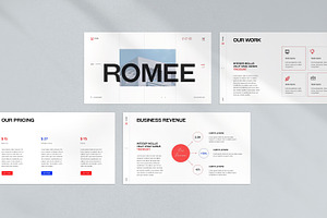 Romee Business Presentation Template