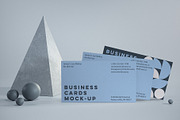 3D Geometric Business Card Mock-ups, a Business Card Template by MindMuse (Thumbnail 7 of 11)