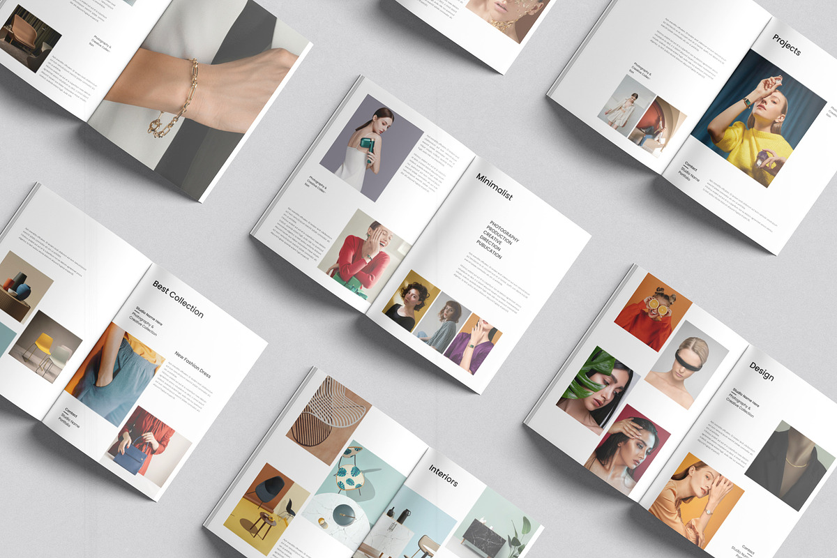 Creative Portfolio Template, a Magazine Template by DesignCrest (Photo 9 of 14)