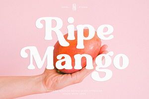 Ripe Mango - Header & Banner Font