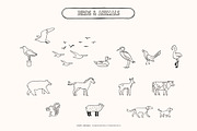 Travel Map Creator Collection, an Illustration by Happy Monday Creative (Thumbnail 7 of 22)