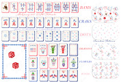 Mahjong Patriotic USA 4th of July, a Graphic by LABFcreations (Thumbnail 2 of 4)