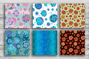 Ocean life | patterns, a Pattern Graphic by Retro Graphic Box (Thumbnail 6 of 8)