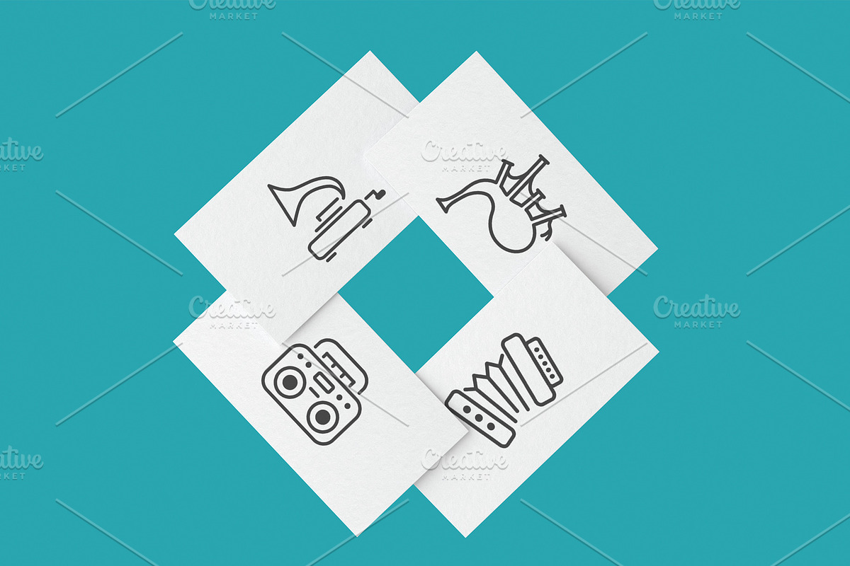 70 Music Icons, an Icon by Mallinka (Photo 5 of 5)