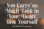 Reach Delight - Modern Retro Serif, a Serif Font by Shakira Studio (Thumbnail 9 of 10)