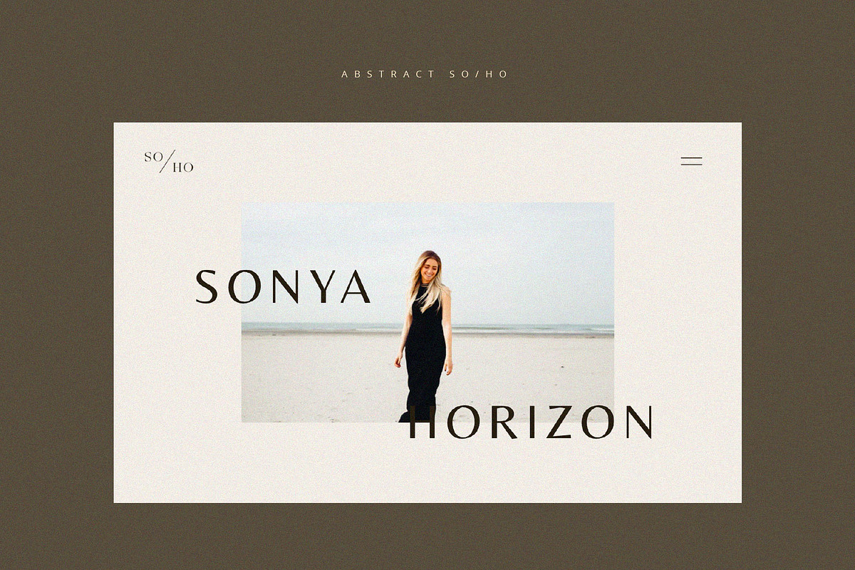 Soho UI Kit Creative Portfolio, a Landing Page Template by Skolastika Phoebe (Photo 2 of 6)