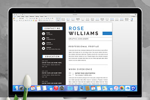 2 Page Graphic Designer Resume