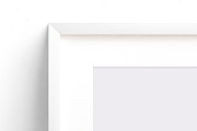 vertical & horizontal white frame, a Print Template by HisariDS Mockup Design (Thumbnail 5 of 5)