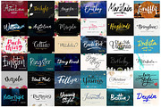 Artistic Font Bundles, a Script Font by Stripes Studio (Thumbnail 2 of 6)