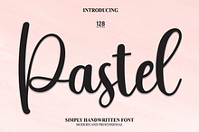 Pastel | Script Font