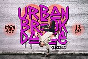 Skater Street - Graffity Font, a Handwritten Font by Sronstudio (Thumbnail 3 of 15)