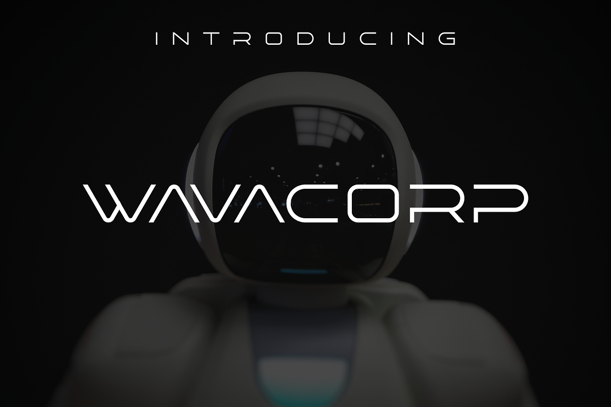 Wavacorp sans serif font, a Sans Serif Font by lelevien (Photo 1 of 3)