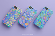 Cosmic Flora seamless pattern, a Pattern Graphic by Designnina Shop (Thumbnail 6 of 11)