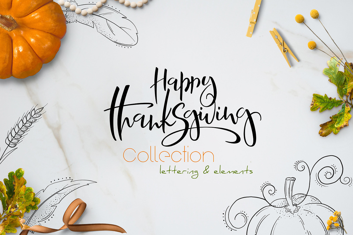Happy thanksgiving collection, an Object Graphic by catary art (Photo 1 of 5)