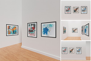 Art Gallery Mockup, a Product Mockup by MrLetters