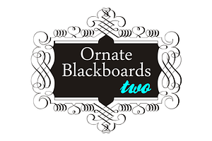 Ornate Blackboards Pack